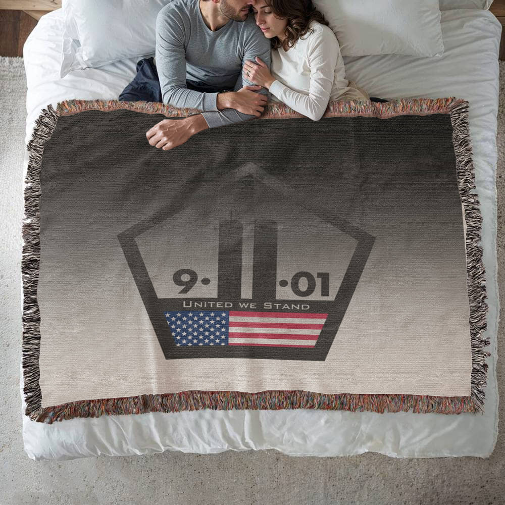 9/11 Memorial Woven Blanket