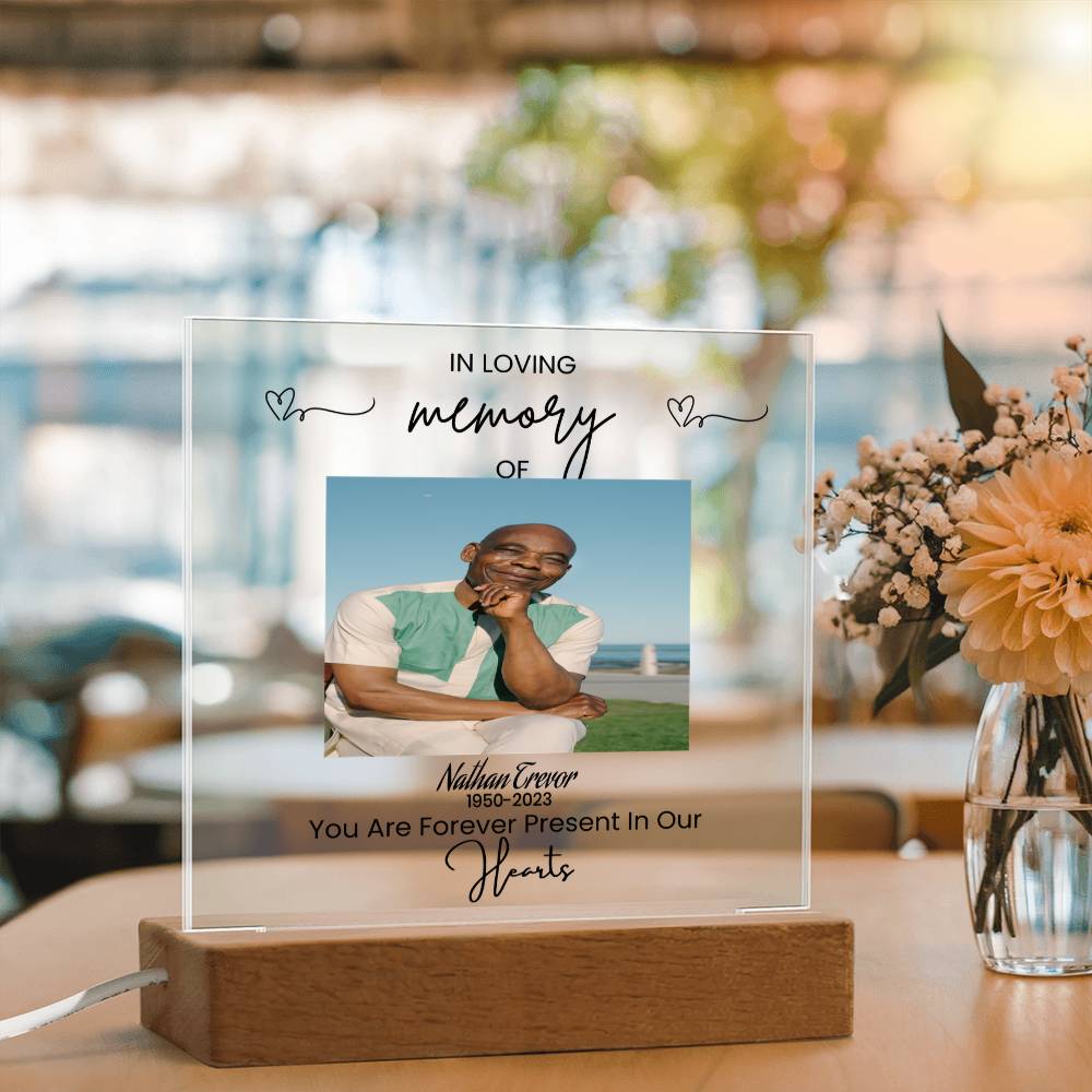 In Loving Memory Acrylic Plaque