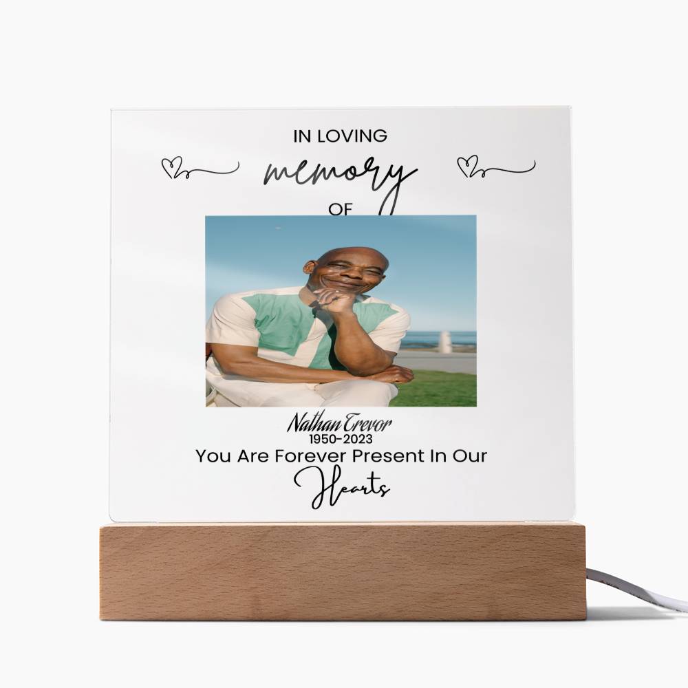 In Loving Memory Acrylic Plaque