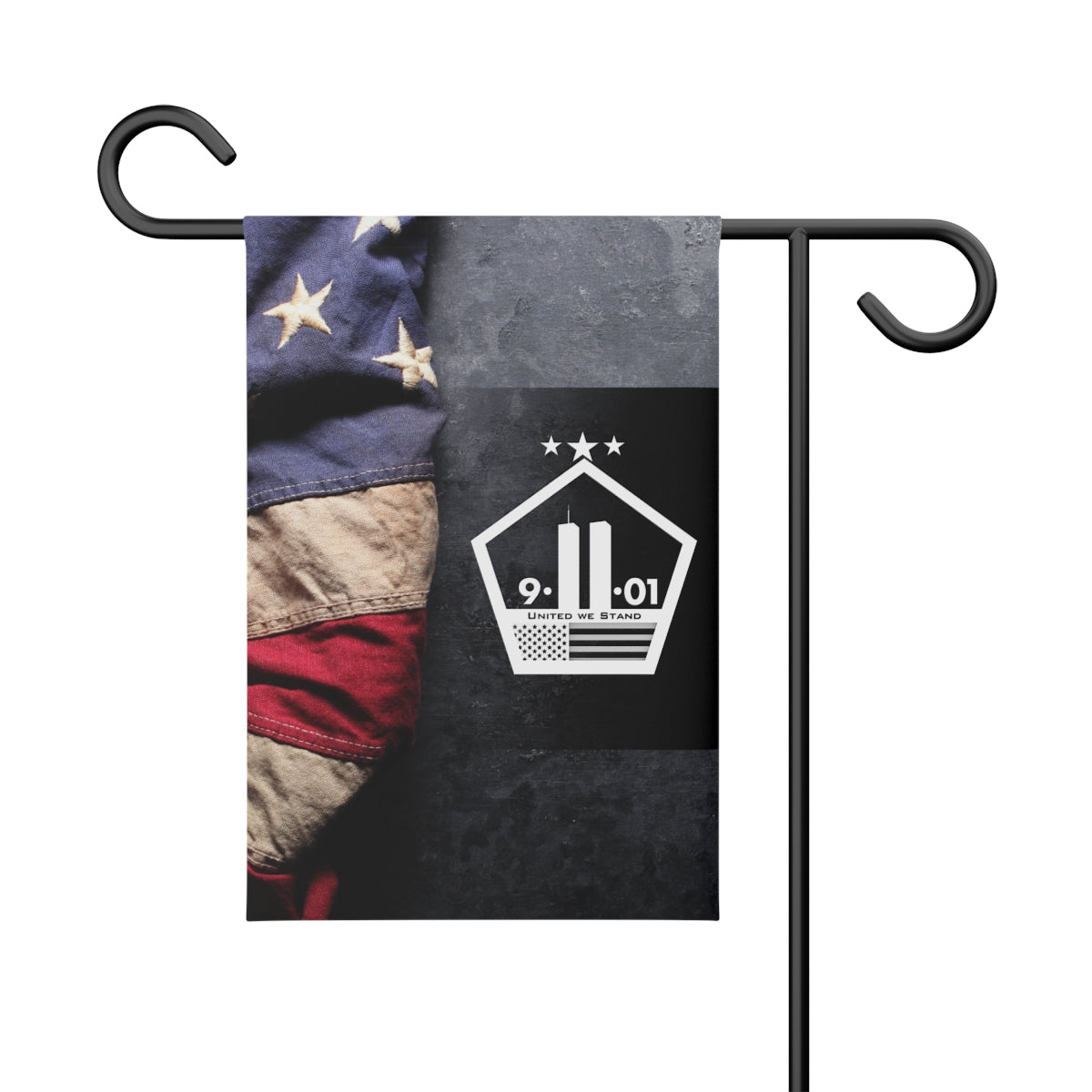 9/11 Memorial American Flag.Garden Banner