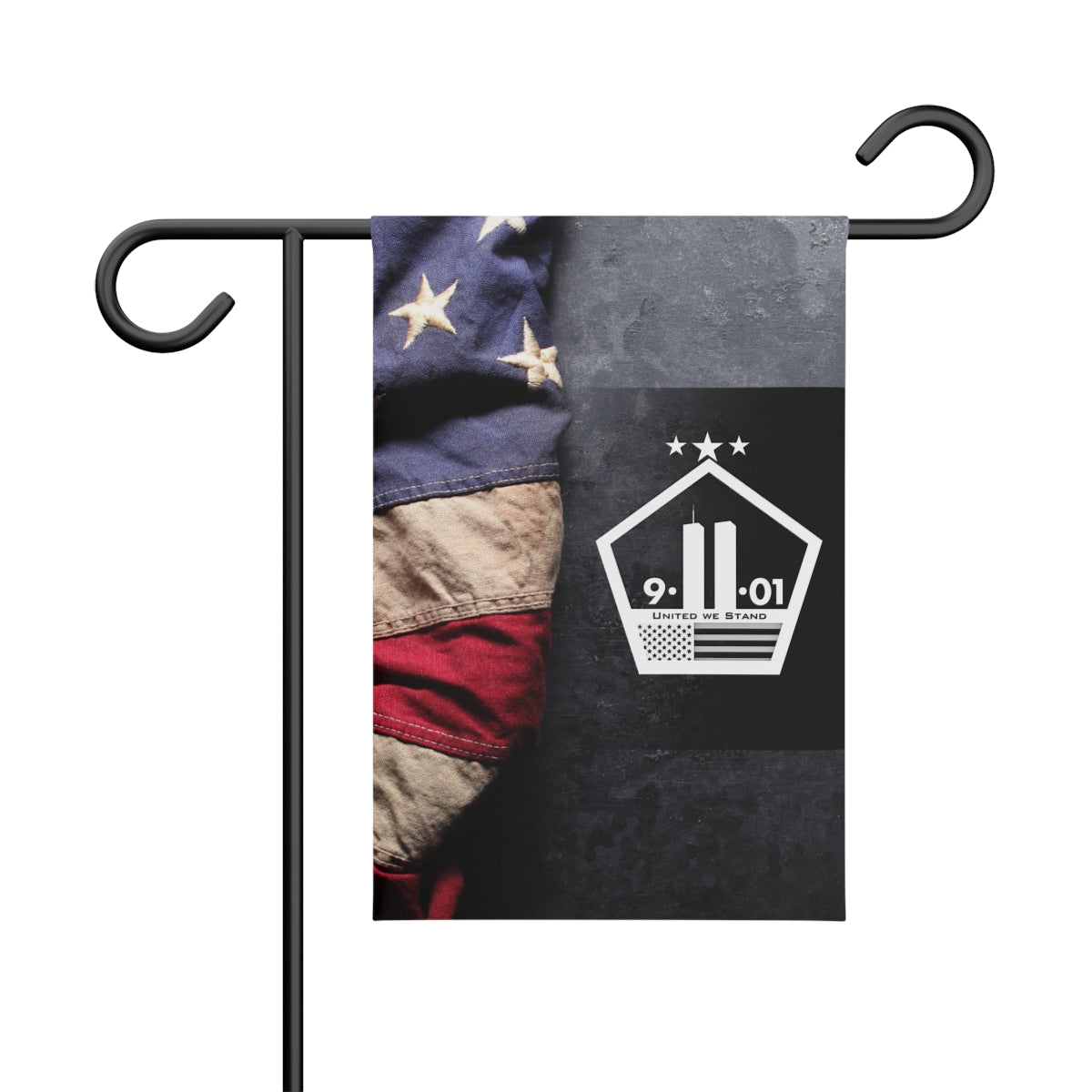 9/11 Memorial American Flag.Garden Banner