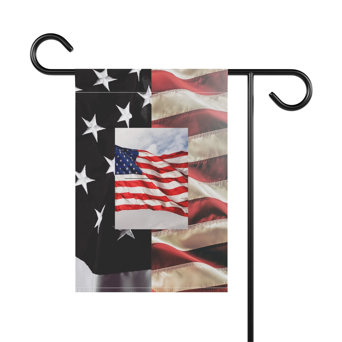 American Patriot Garden & House Flag Banner
