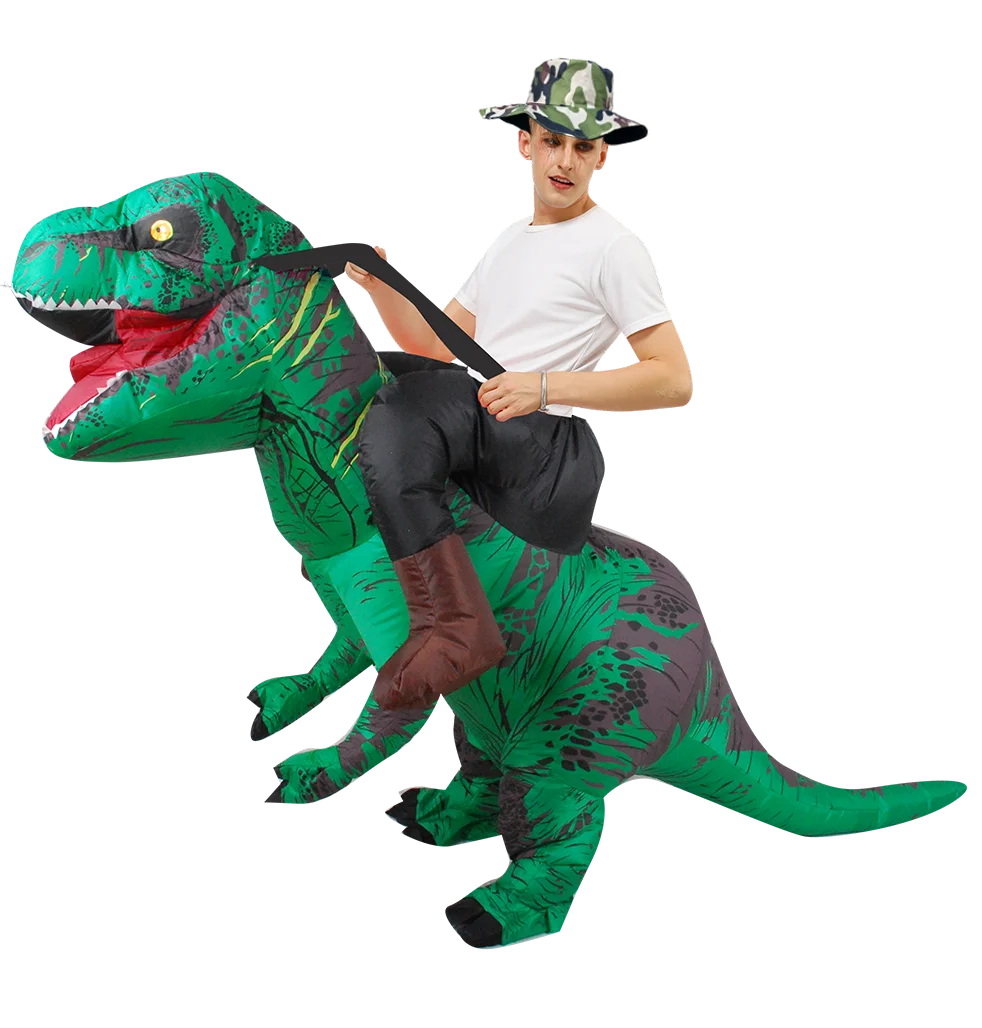 Inflatable Dino Costume Fun
