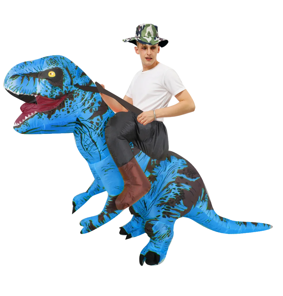 Inflatable Dino Costume Fun