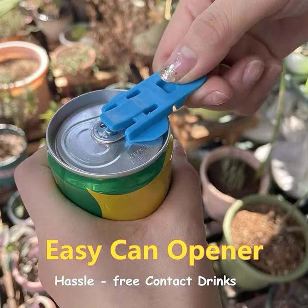 Colorful Can Opener & Lid Set