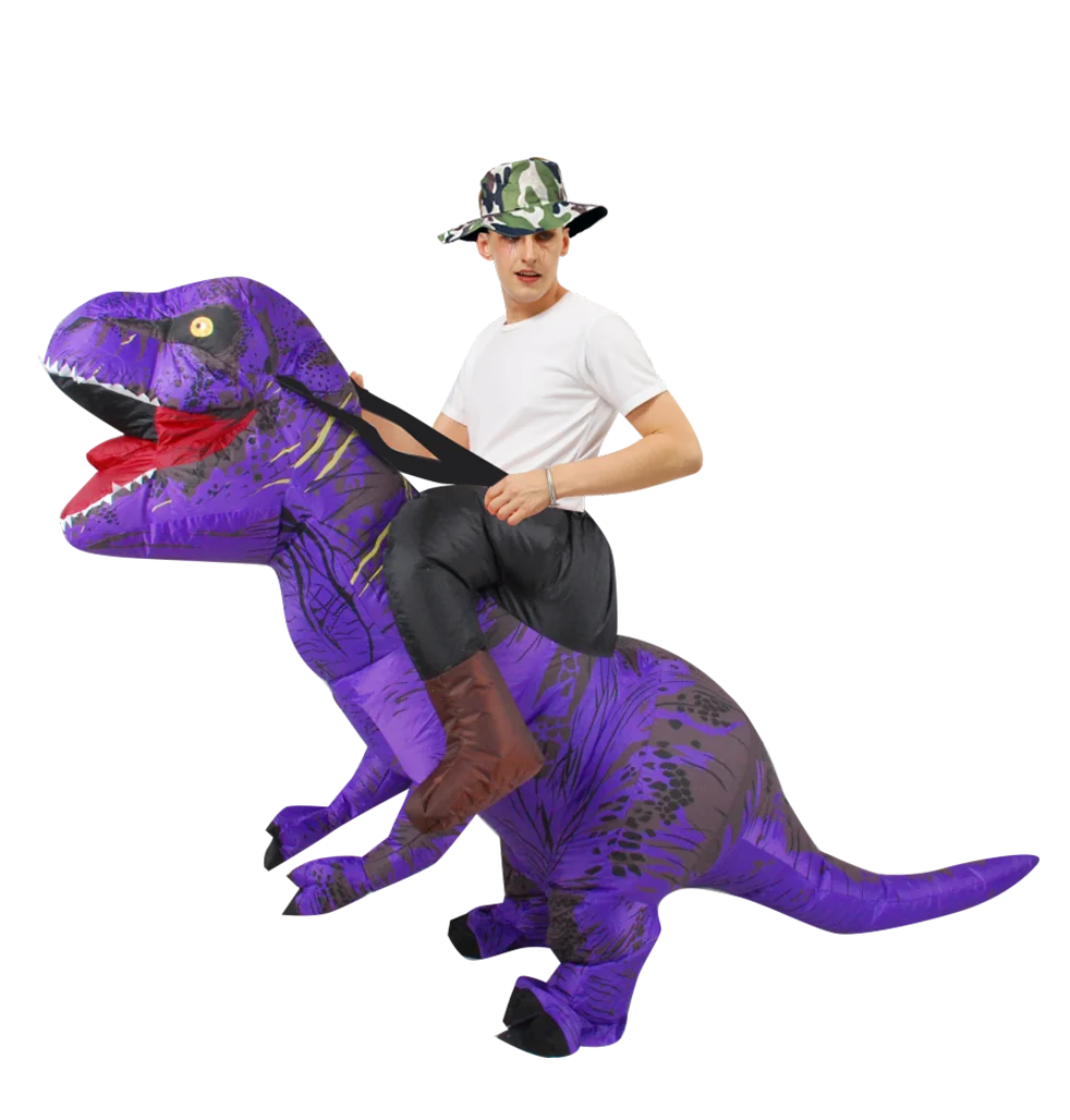 Inflatable Dino Costume Fun