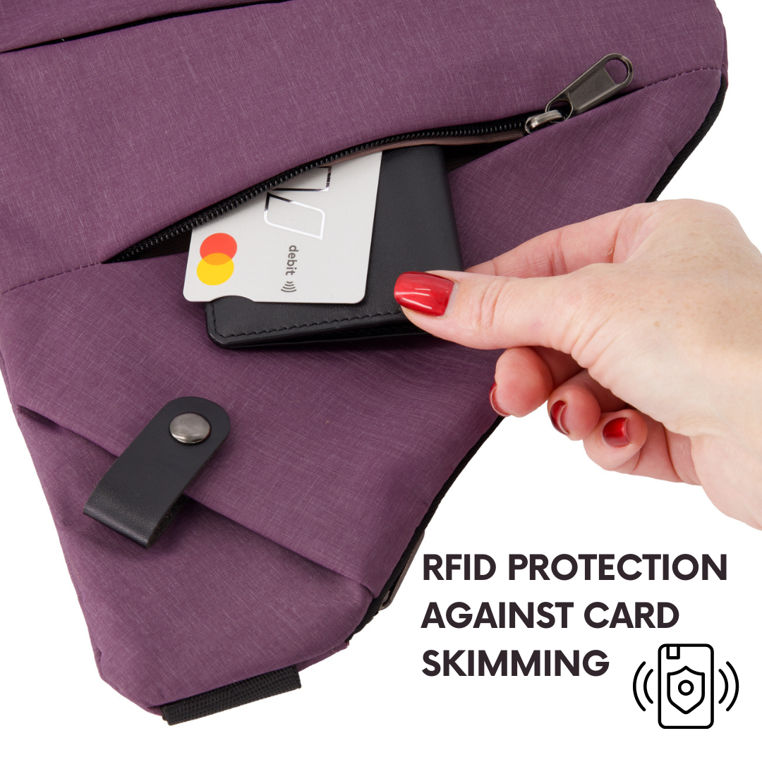 Travel Safe Crossbody Bag