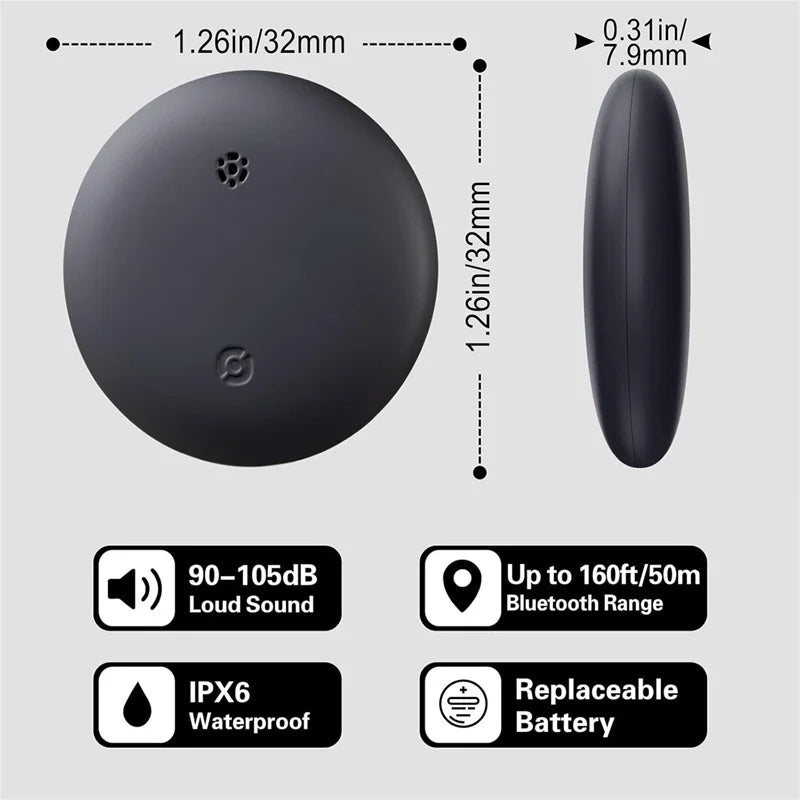 Find-It-All Magnetic Tracker Tag