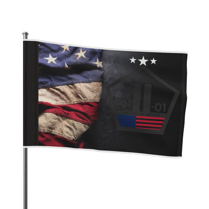 9/11 Memorial Blackout Flag