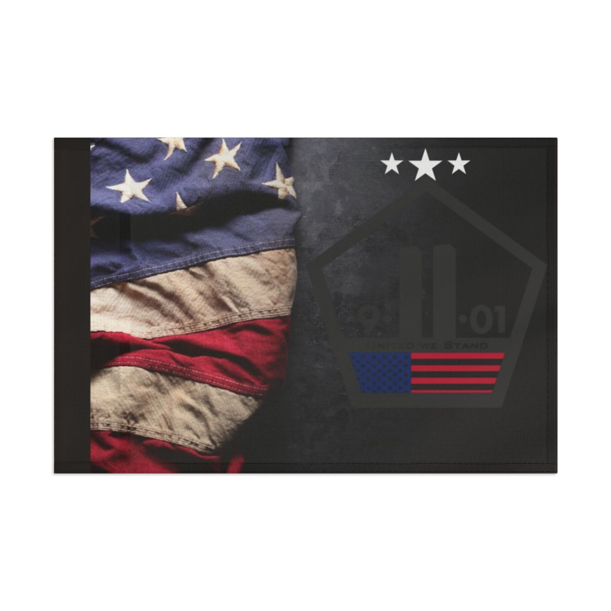 9/11 Memorial Blackout Flag