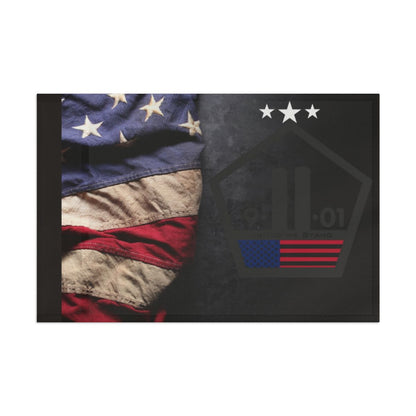 9/11 Memorial Blackout Flag