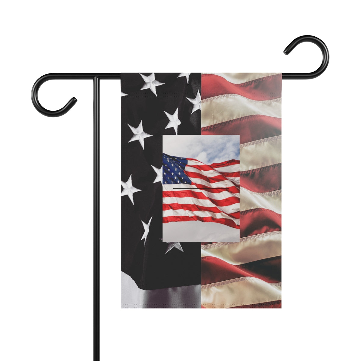 American Patriot Garden & House Flag Banner