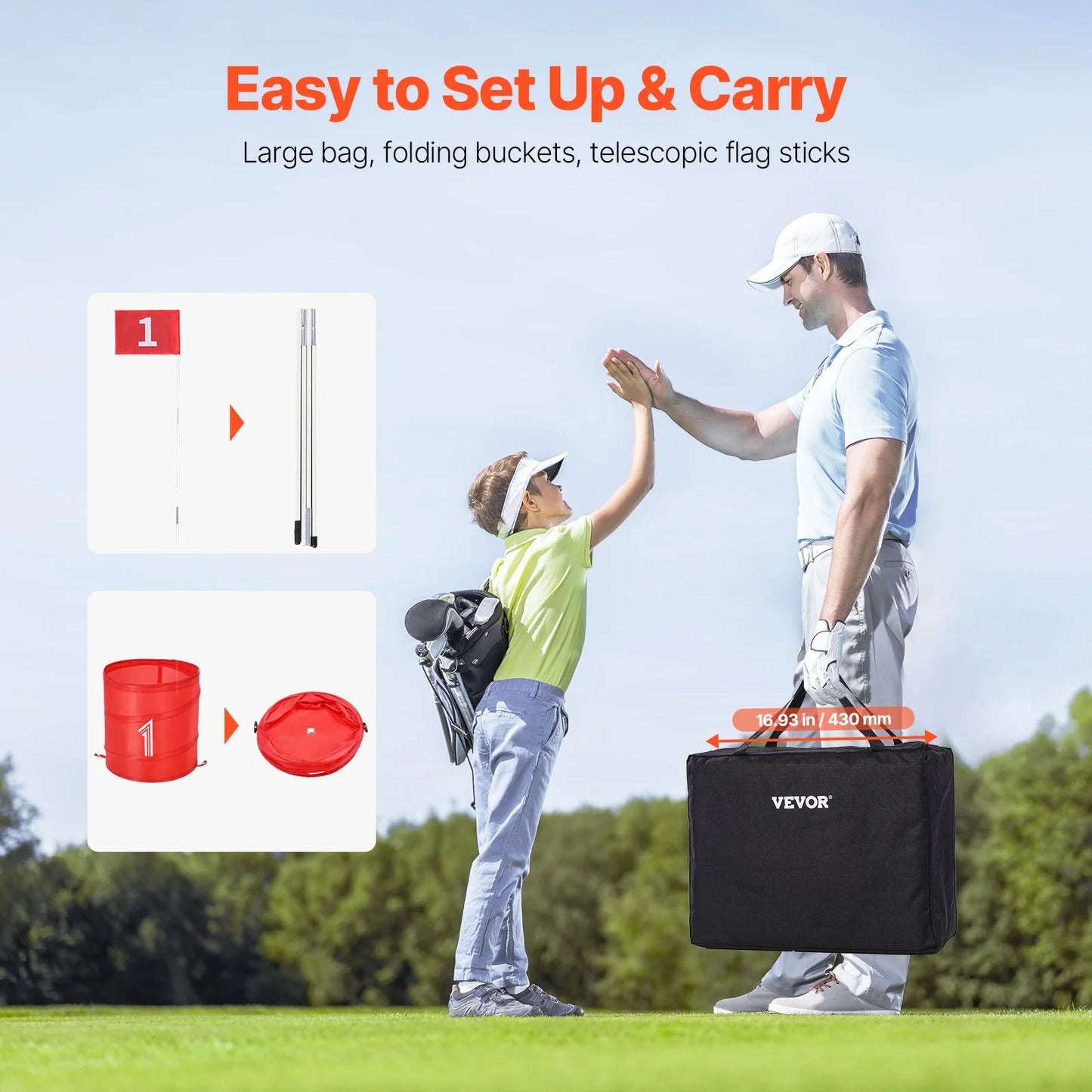 Backyard Golf Fun Set