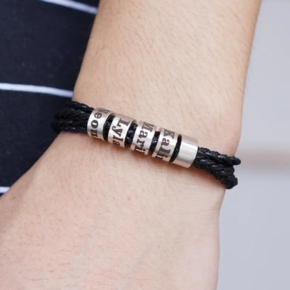 Personalized Family Name Bracelet