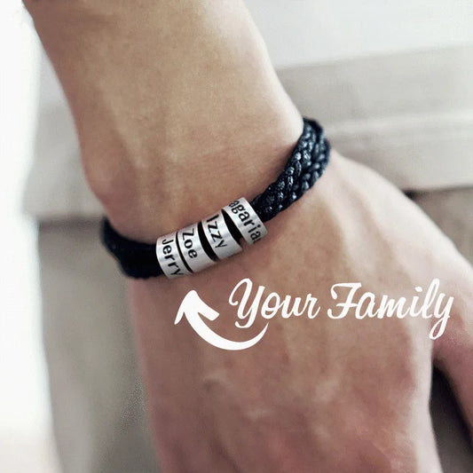 Personalized Family Name Bracelet