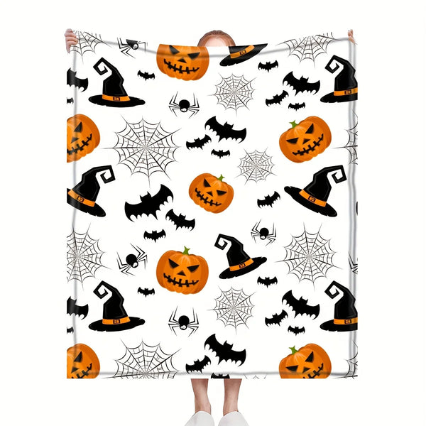 Spooky Cozy Halloween Blanket