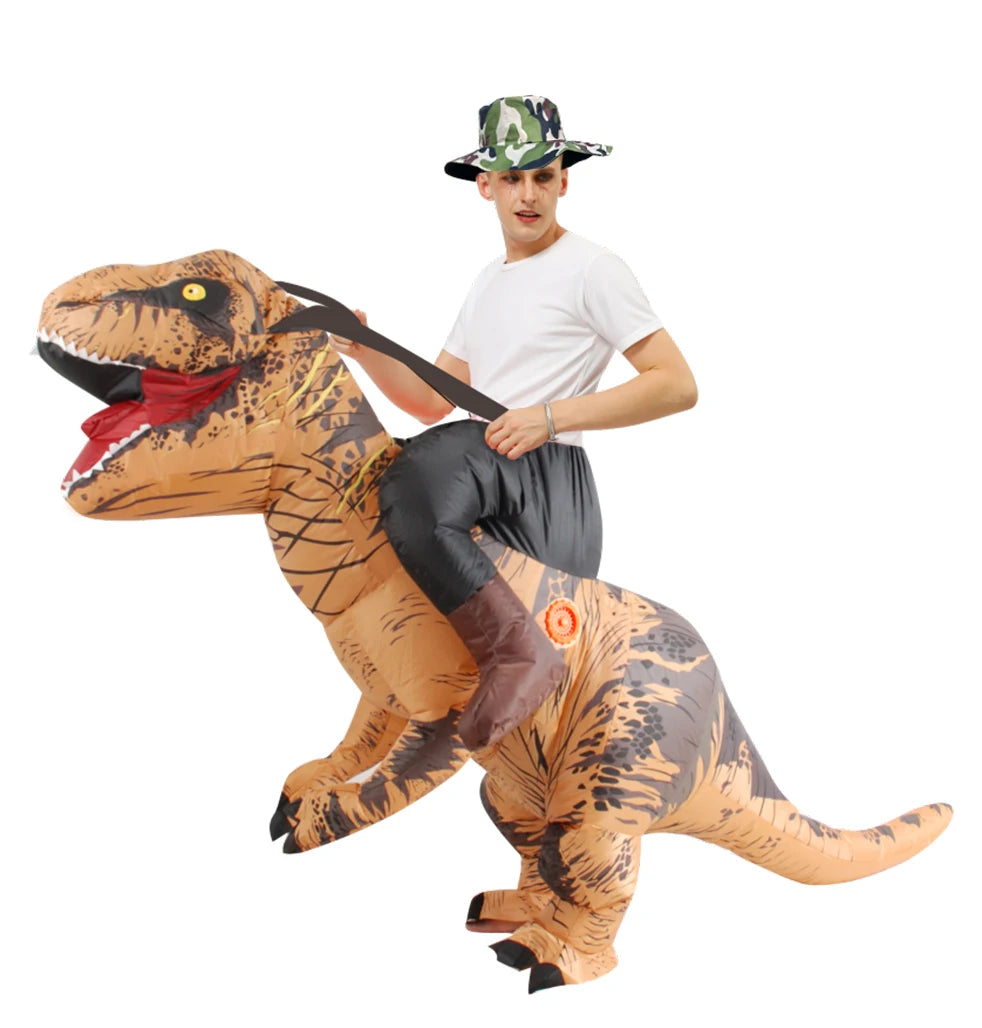 Inflatable Dino Costume Fun