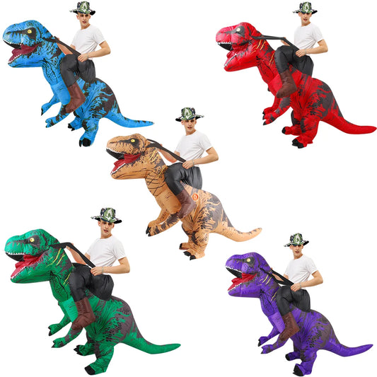 Inflatable Dino Costume Fun