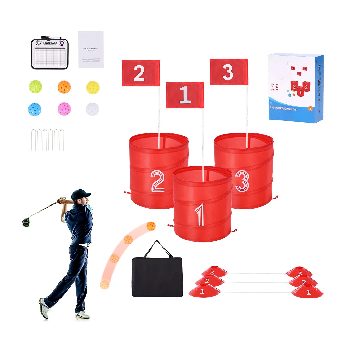 Backyard Golf Fun Set