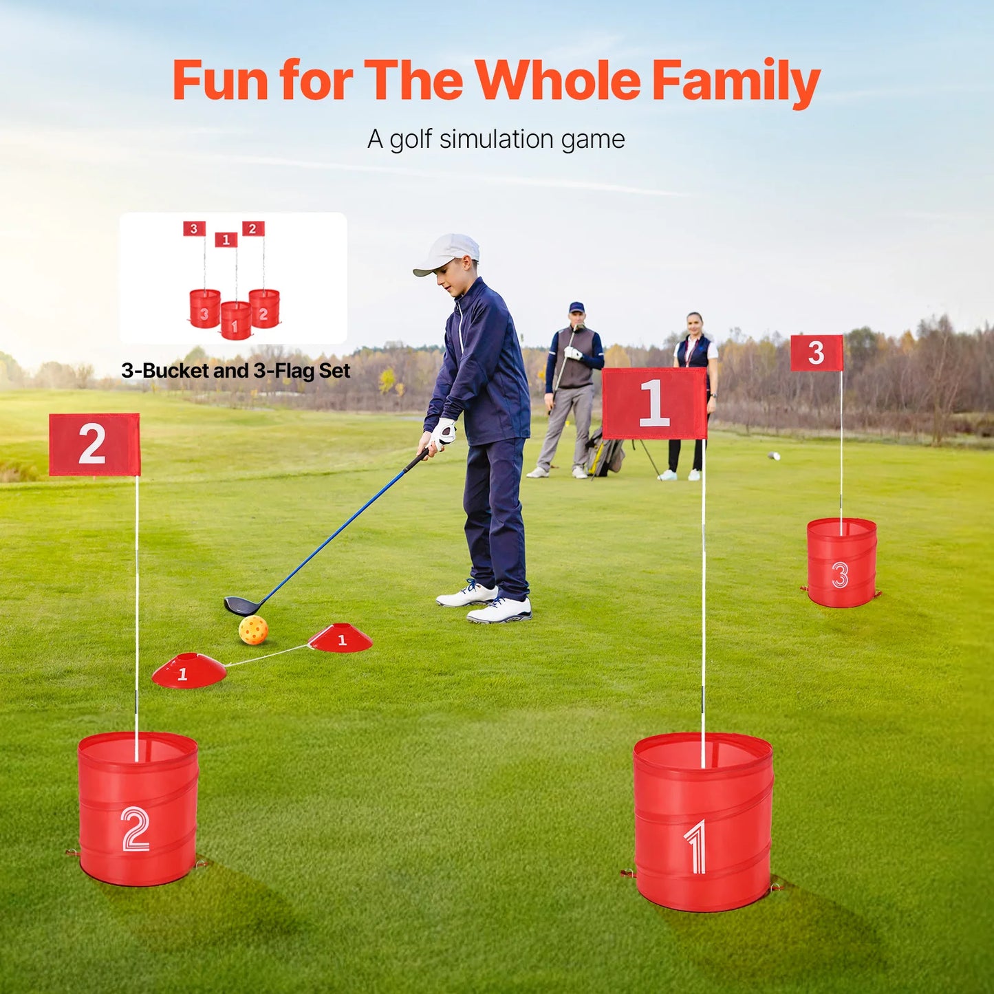 Backyard Golf Fun Set
