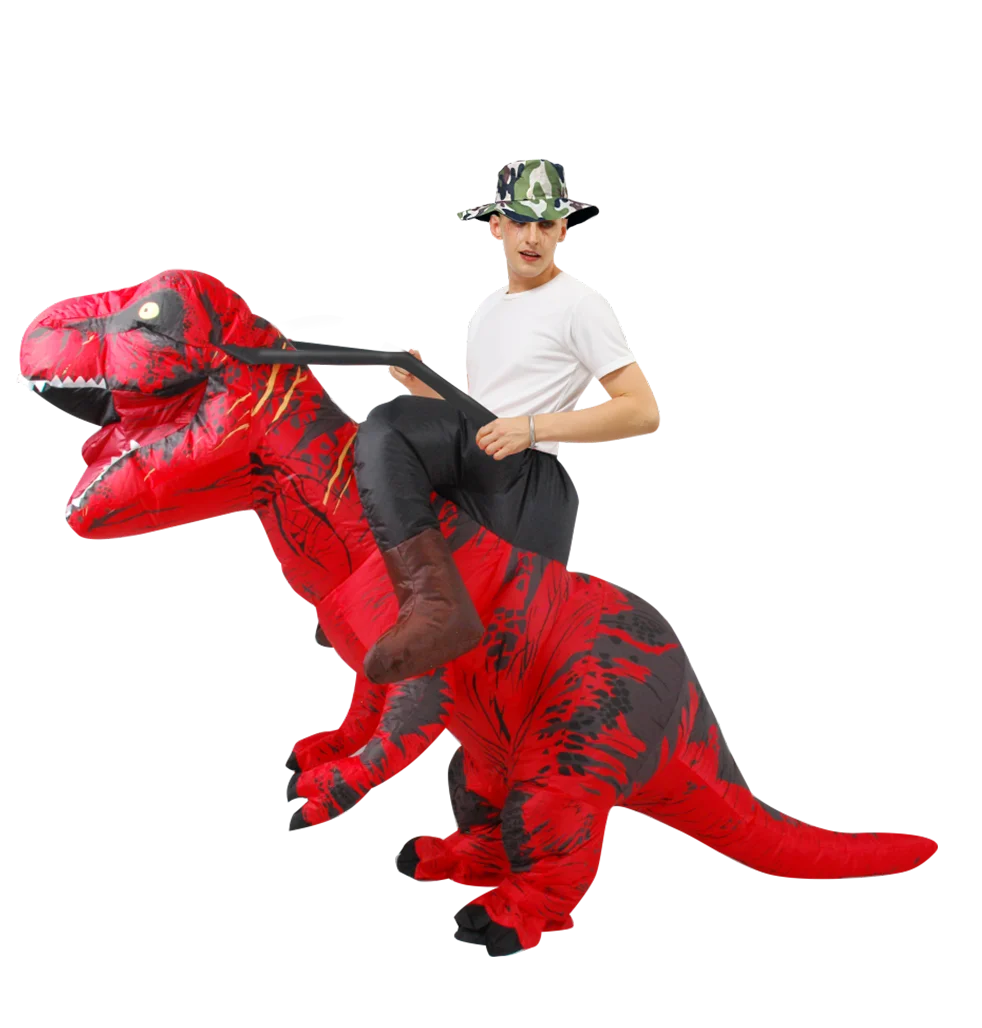 Inflatable Dino Costume Fun
